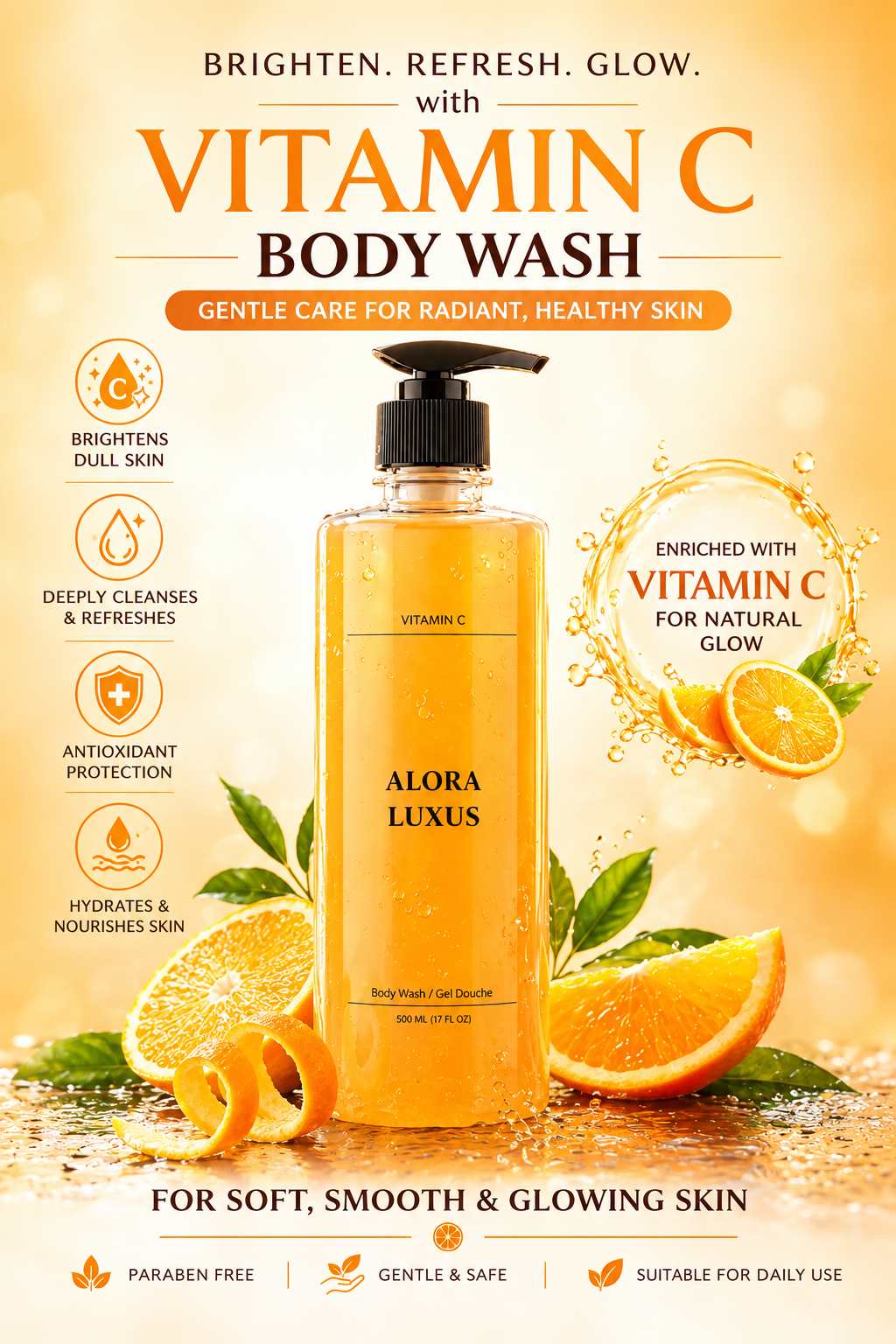 Vitamin C Body Wash 500 ML